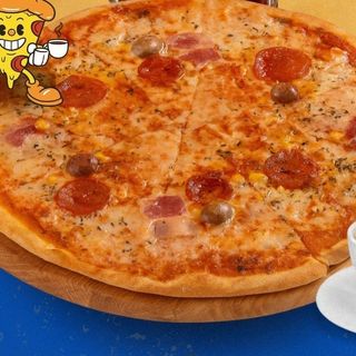 Pizza Familiar Calabresa c/Borda Catupiry