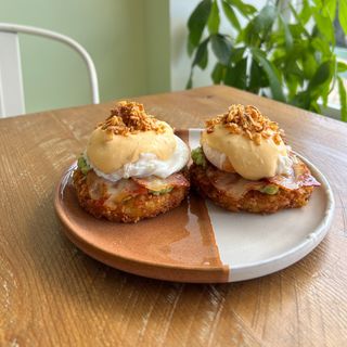 Hash Brown de Molho Holandês