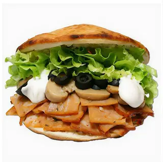 Kebab Pizza Mais