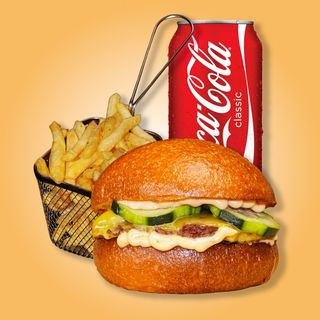 Cheese/ Queijo Burger Menu