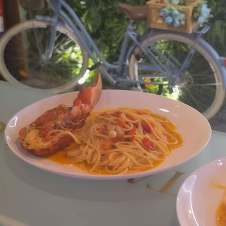 Linguine con Astice