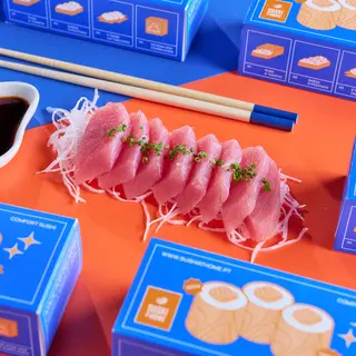 Sashimi Atum (8 uni)