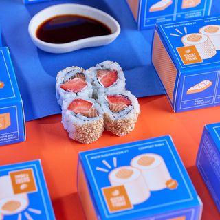 Uramaki Morango Philadelphia 4 uni