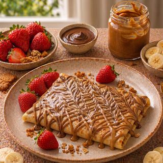 Nutella & Lotus Crepe