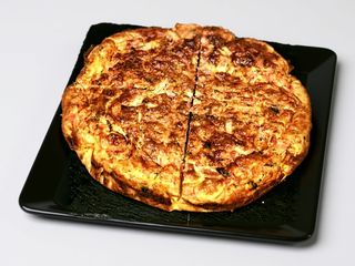 Omolete com Salada Mista