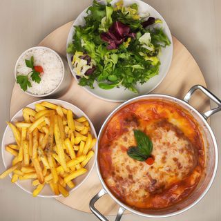 File de Frango a Parmegiana