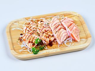 m21. Sashimi Salmao Braseado /20 pecas