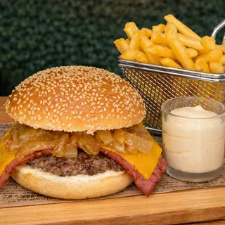 Smash Burguer + Batata Frita