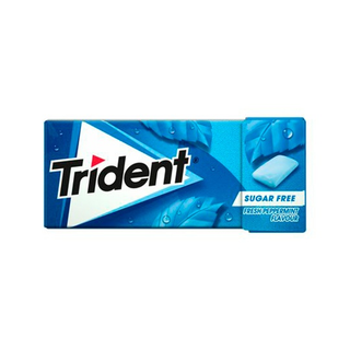 Pastilhas Elásticas Fresh Peppermint 14 g TRIDENT
