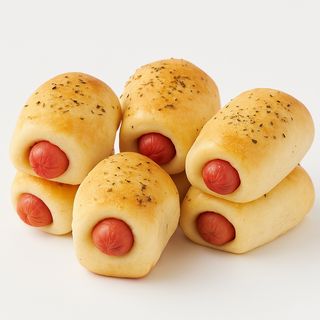 Enroladinho de salsicha c/ 6 unidades