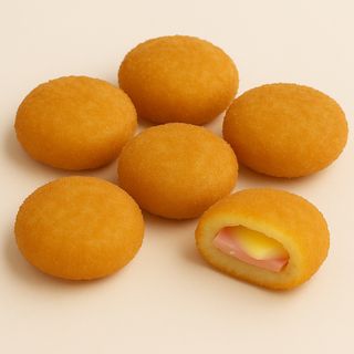 Mini Fiambre e queijo porção com 20 unidades