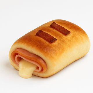 Fiambre, queijo e bacon (Tamanho lanche)