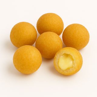 Mini Bolinhas de queijo porção com 20 unidades