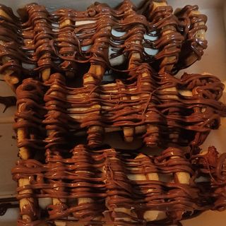 Espetadas de mini Panquecas