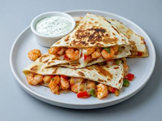 Menu Quesadilla de Camarão