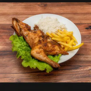 Meio Frango menu