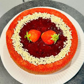 Bolo Piscininha RedVelvet