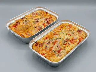 Torta Salgada Fiambre com Queijo e Tomate