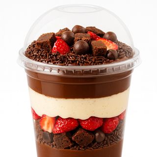 Chocolate com Morangos