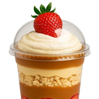 Doce de Leite e Morangos