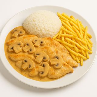 Bifinhos com Cogumelos