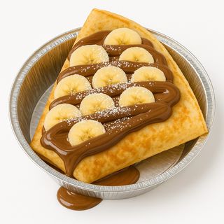 Crepe Nutella e Banana