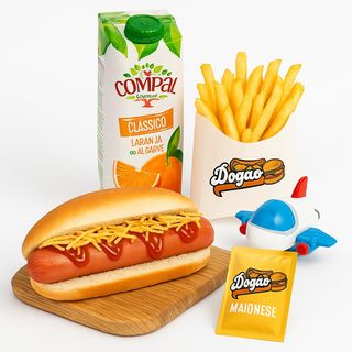 Kids Hotdog Menu