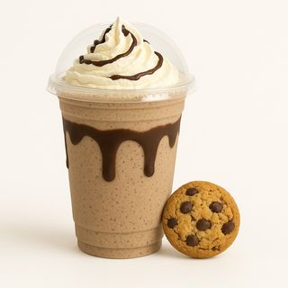 Milkshake de Café com Cookies