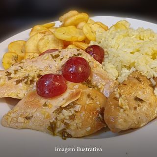Bifes de frango para 2 pessoas