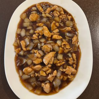 Galinha com Molho de Ostras