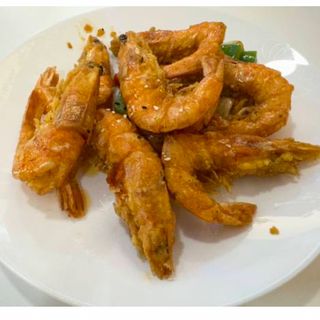 A131 camarão com sal e pimenta