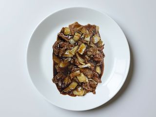 Vaca com Molho de Ostras