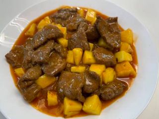 50A Carne de vaca com Ananás Natural