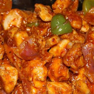 106.ARROZ COM FRANGO CHILLI (Halal)