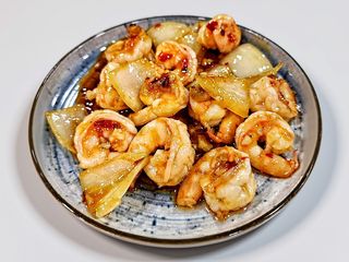 Wok de Camarão picante