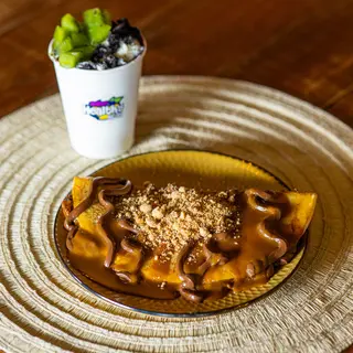 Tapioca com Açaí Pequeno