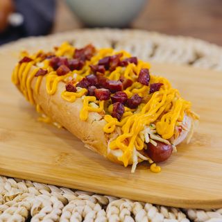 Hot Dog com bacon