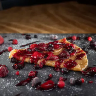 Waffle | Crepe Redução de frutos vermelhos