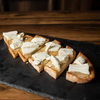 Pão torrado fresco