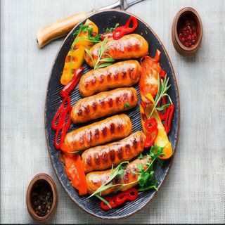 Salsichas de Porco 4 Unidades