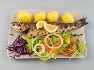 Robalo assado(Grilled)