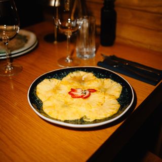 Carpaccio de Abacaxi