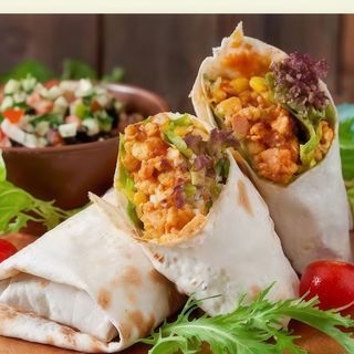 Tortilha mexicana (Selecione até 5 ingredientes)