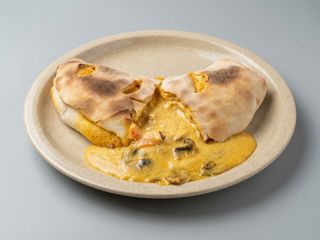 Pão com Camarão e Caril