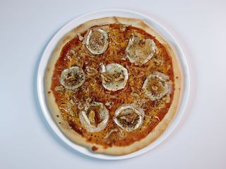 Pizza Doce de Nozes e Mel