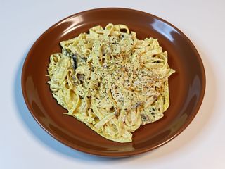 Tagliatelle Frango com Caril