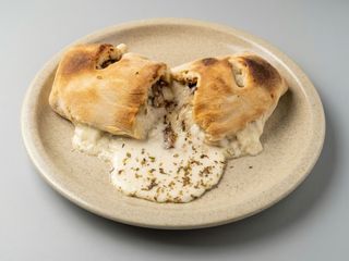 Pão com Frango e Natas