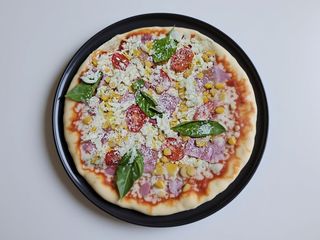 Pizza Primavera Media (Imagen ilustrativa)