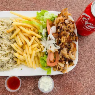 Kebab no Prato