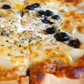 Pizza Carbonara Média